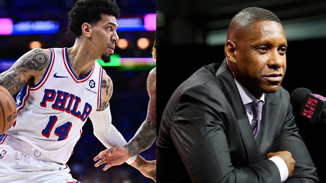 Danny Green (L), Masai Ujiri (R)