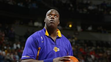 Shaquille O Neal (Los Angeles Lakers) - (icon7661602) Basketball Herren NBA 2001 2002 Einzelbild o0 LA L A Basketball Herren NBA 2001 2002