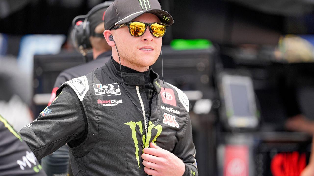 NASCAR Cup Series driver Ty Gibbs (54) during qualifying at Charlotte Motor Speedway.