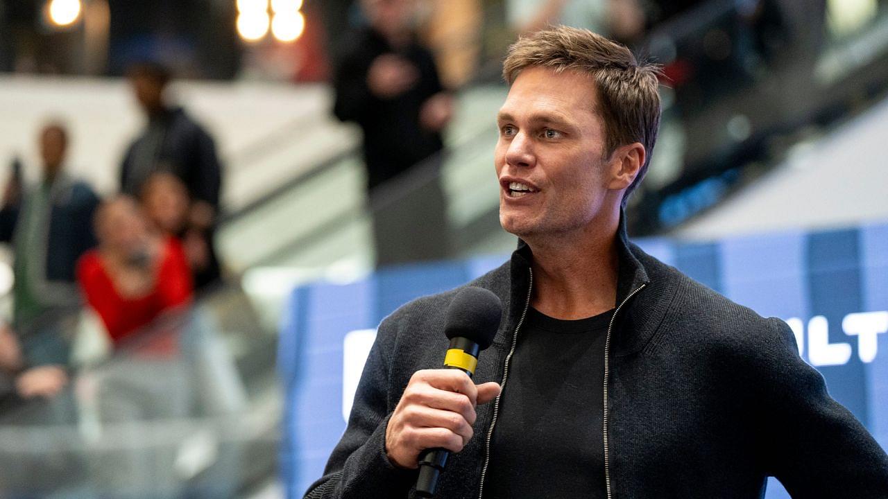 Tom Brady appears at American Dream for the grand opening of Card Vault by Tom Brady, a sports card and memorabilia retailer, East Rutherford, Friday, Apr. 11, 2025