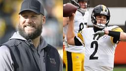 Ben Roethlisberger and Mason Rudolph