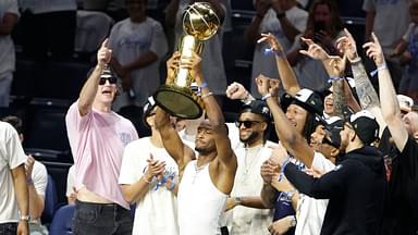 Shai Gilgeous-Alexander hoists championship trophy