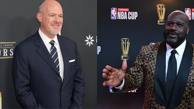 Rich Eisen and Shaquille O'Neal