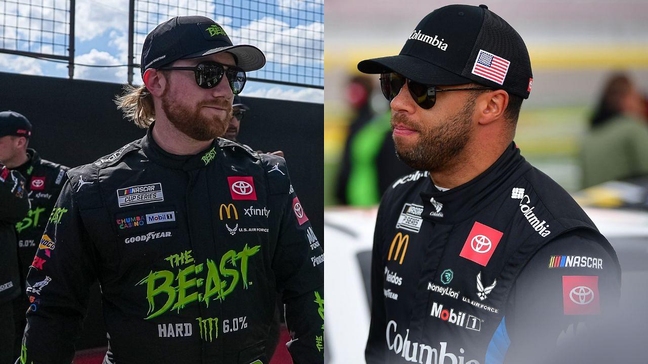 Tyler Reddick and Bubba Wallace