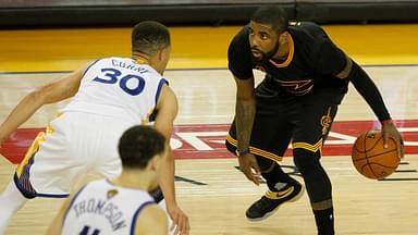 Kyrie Irving and Stephen Curry Game 7 2016 Finals