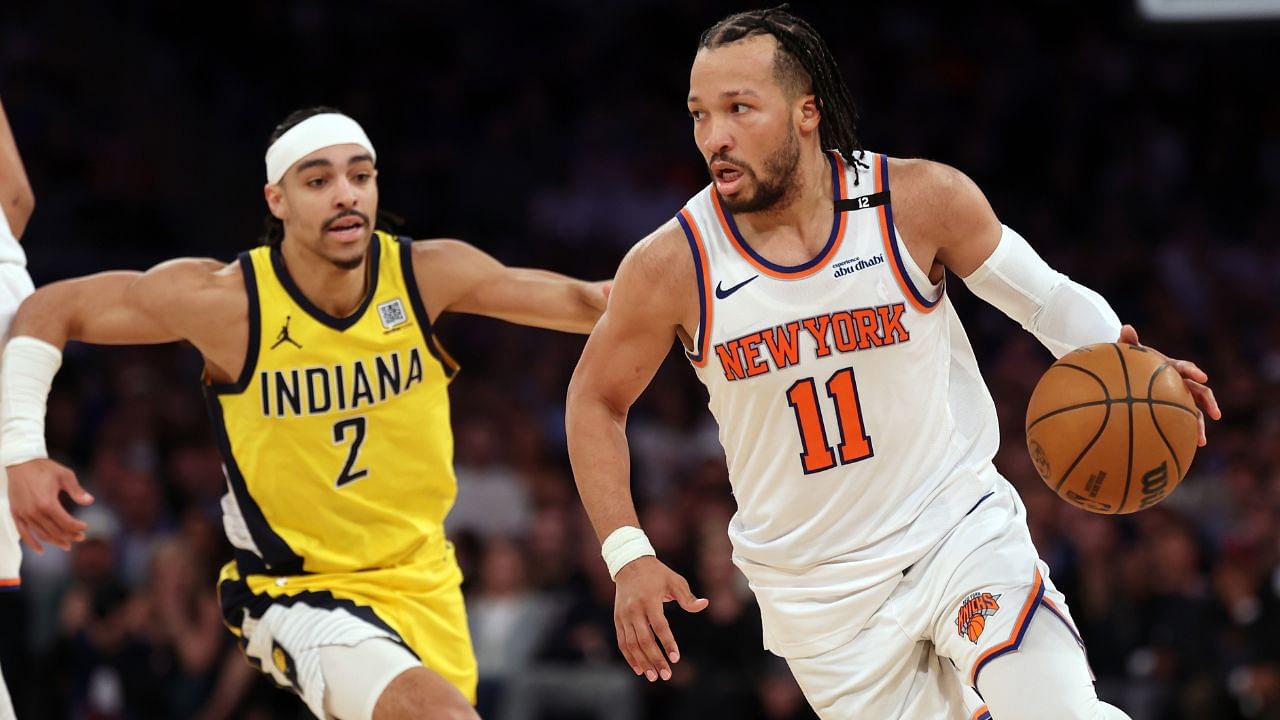 Jalen Brunson, NY Knicks v Pacers
