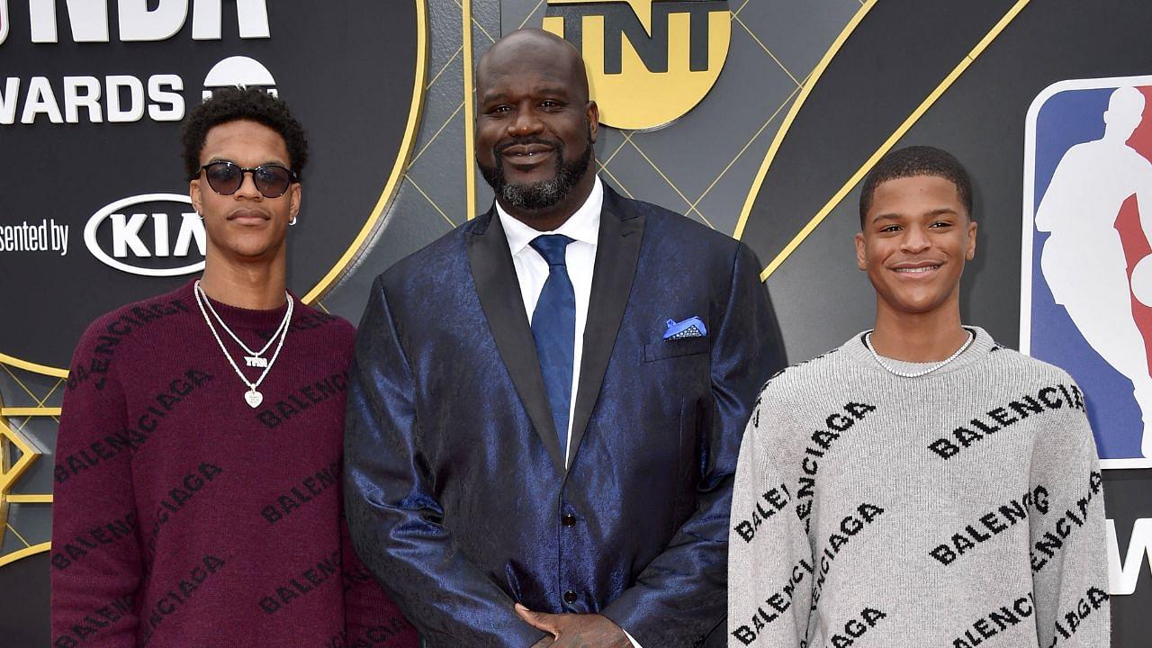 Shareef O'Neal, Shaquille O'Neal, and Shariq O'Neal