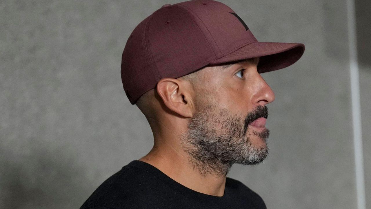 Jon Anik at UFC287 - Pereira v Adesanya 2 at Hilton Downtown Miami