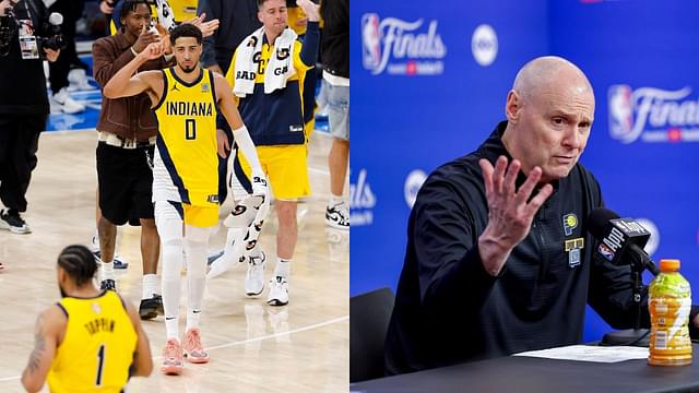 Tyrese Haliburton (L), Rick Carlisle (R)