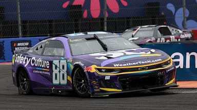 Trackhouse Racing driver Shane van Gisbergen during the NASCAR Cup Series Mexico City Race at Autodromo Hermanos Rodriguez.