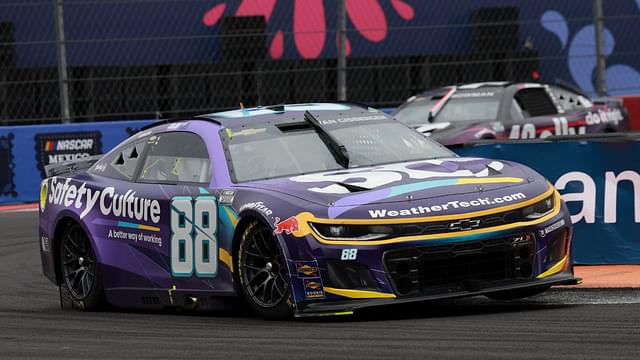 Trackhouse Racing driver Shane van Gisbergen during the NASCAR Cup Series Mexico City Race at Autodromo Hermanos Rodriguez.
