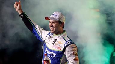 NASCAR Cup Series driver Daniel Suarez (99) during driver introductions for the Duels at Daytona International Speedway.