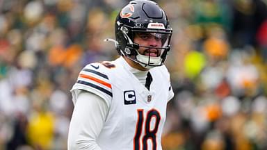 Chicago Bears quarterback Caleb Williams (18) during the game against the Chicago Bears at Lambeau Field.