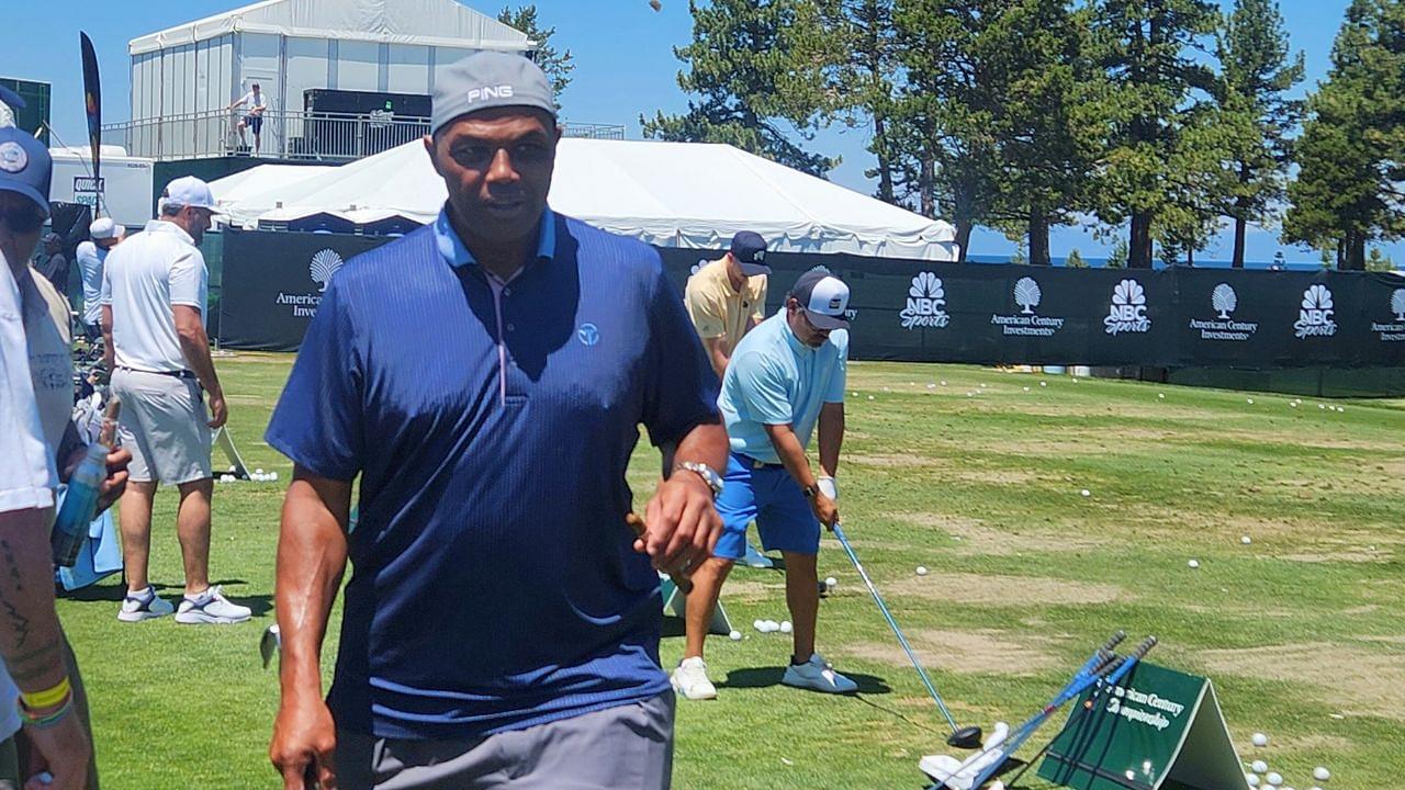 Charles Barkley at American Century Championship