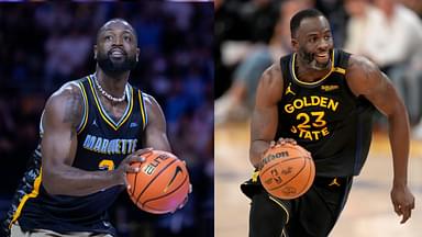 Dwayne Wade (L), Draymond Green (R)