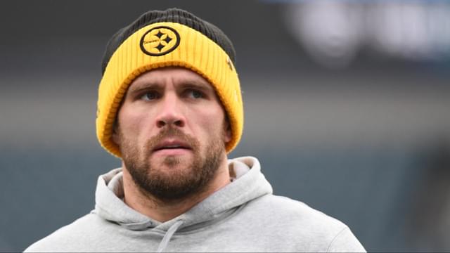 Pittsburgh Steelers linebacker T.J. Watt (90) during warmups against the Philadelphia Eagles at Lincoln Financial Field.