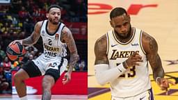 Carlik Jones (L), LeBron James (R)