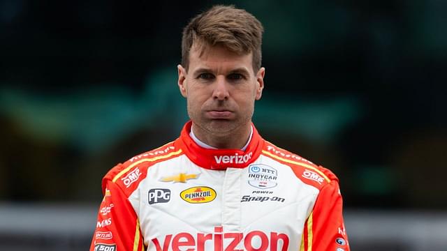 IndyCar Series driver Will Power during the 109th Running of the Indianapolis 500 at Indianapolis Motor Speedway.