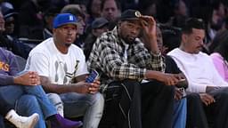Kevin Durant attends WNBA game