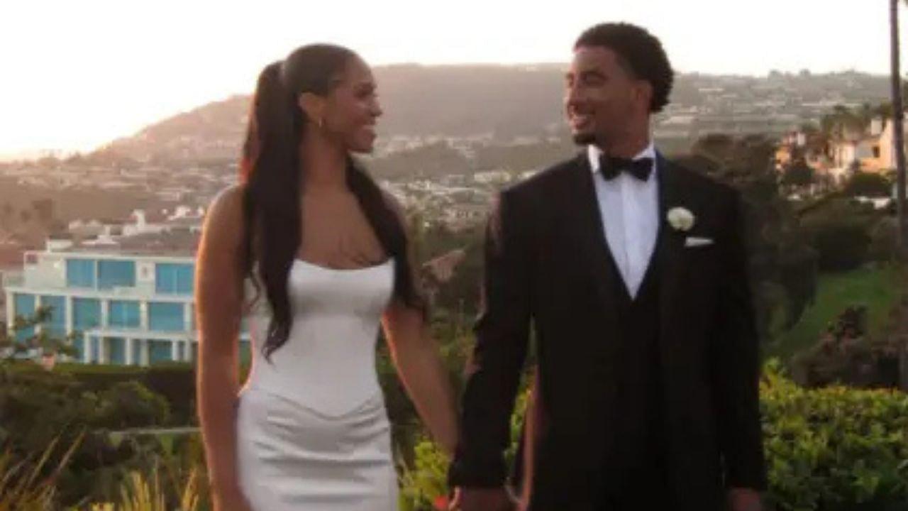 Packers quarterback Jordan Love and Ronika Stone tied the knot.