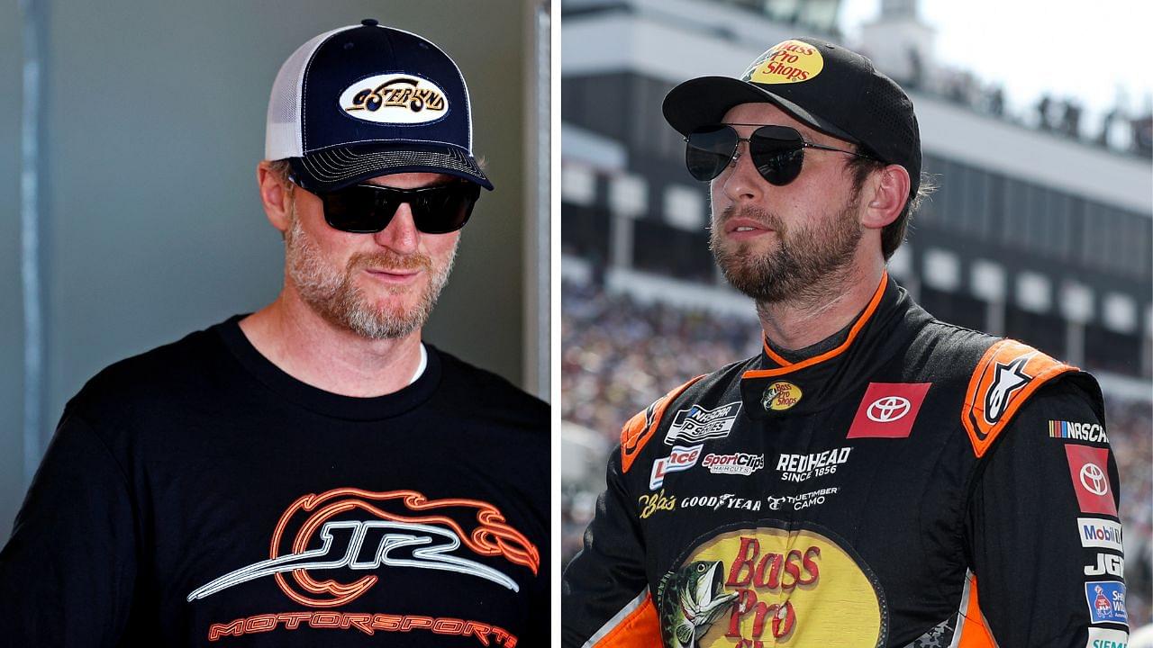 Dale Earnhardt Jr. and Chase Briscoe