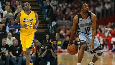 Kobe Bryant (L), Gilbert Arenas (R)