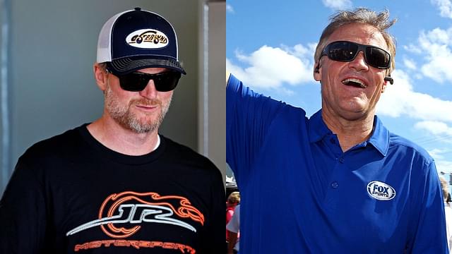 Dale Earnhardt Jr. and Kenny Wallace