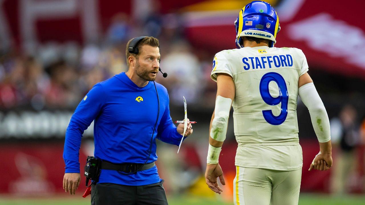 Sean McVay and Matthew Stafford