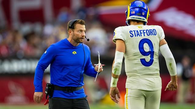 Sean McVay and Matthew Stafford