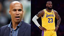 Richard Jefferson (L), Lebron James (R)