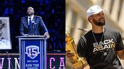 Vince Carter (L), Steph Curry (R)