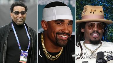 Cris Carter, Jalen Hurts and Cam Newton