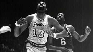 Wilt Chamberlain and Bill Russell