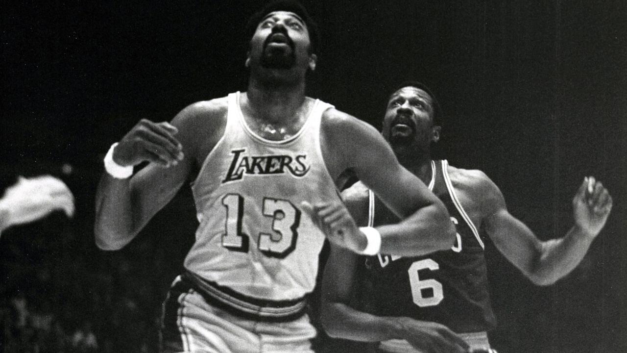 Wilt Chamberlain and Bill Russell