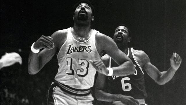 Wilt Chamberlain and Bill Russell