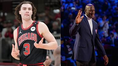 Josh Giddey (L), Michael Jordan (R)