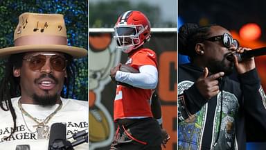 Cam Newton, Shedeur Sanders and Rapper Wale