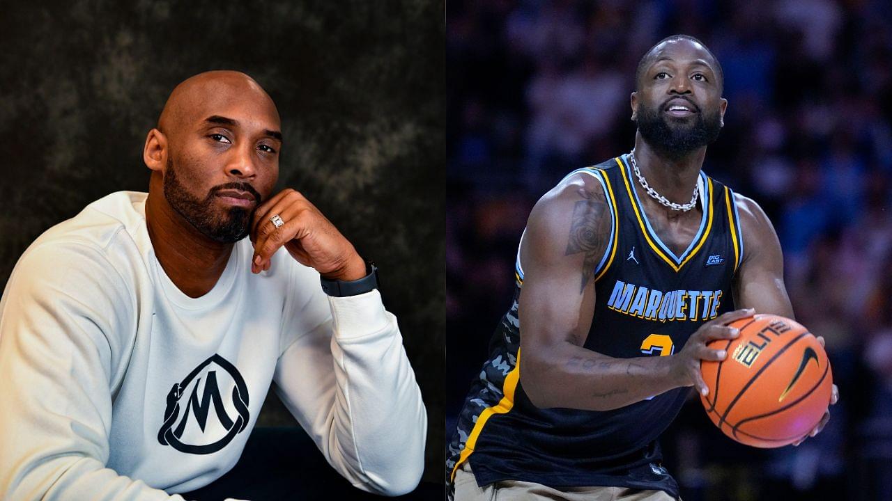 Kobe Bryant (L), Dwyane Wade (R)