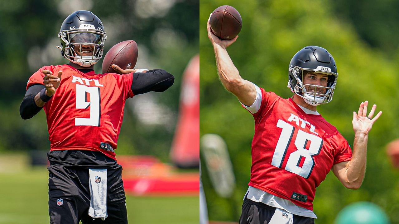 Michael Penix Jr. and Kirk Cousins