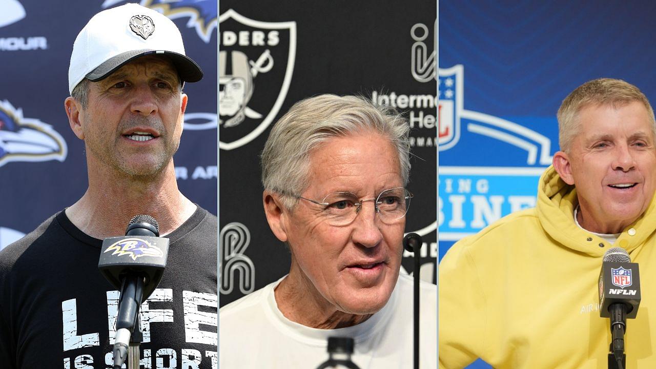 John Harbaugh, Pete Carroll and Sean Payton