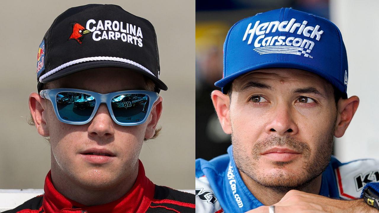 Connor Zilisch and Kyle Larson