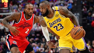 LeBron James, Lakers v Clippers