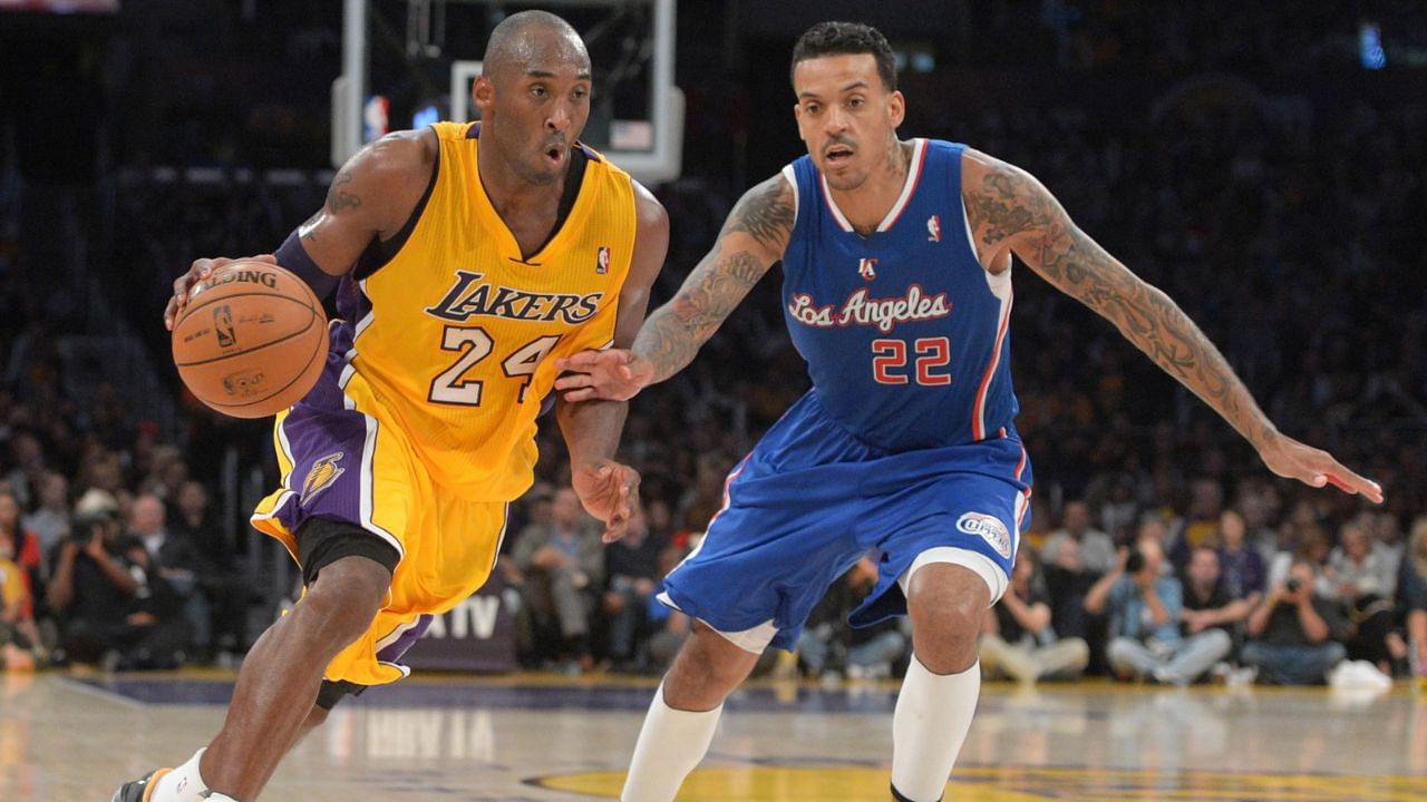 Matt Barnes and Kobe Bryant, Clippers v Lakers