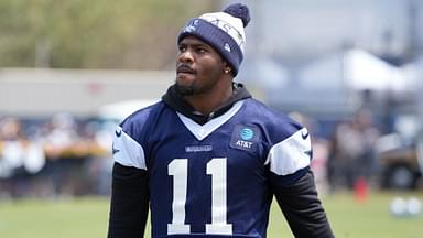 Dallas Cowboys defensive end Micah Parsons (11) at training camp at the River Ridge Fields.