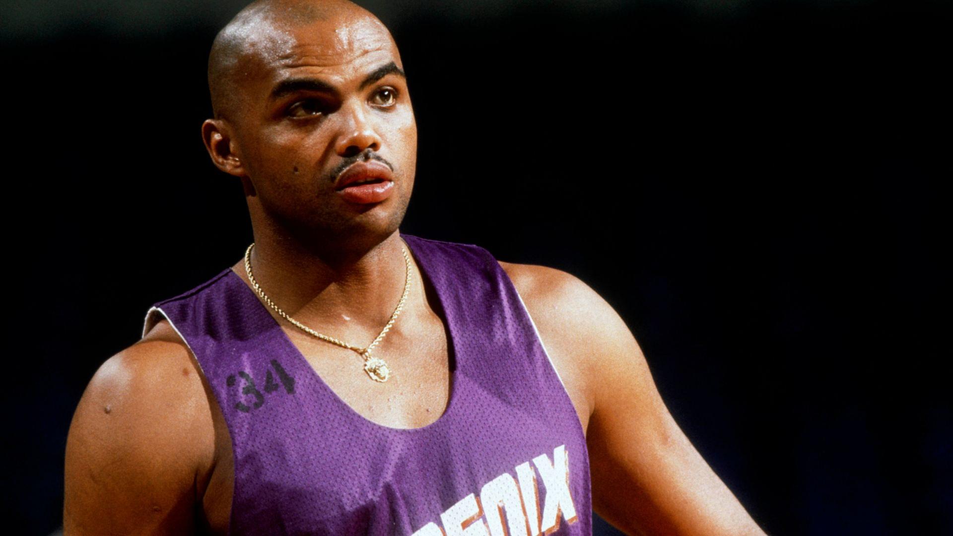 Portland, OR, USA: FILE PHOTO; Phoenix Suns forward Charles Barkley (34) during practice prior to a game against the Portland Trail Blazers at Memorial Coliseum.