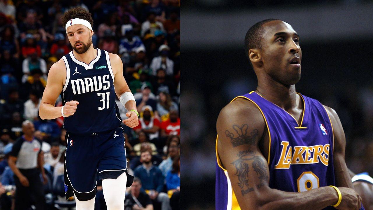 Klay Thompson (L), Kobe Bryant (R)
