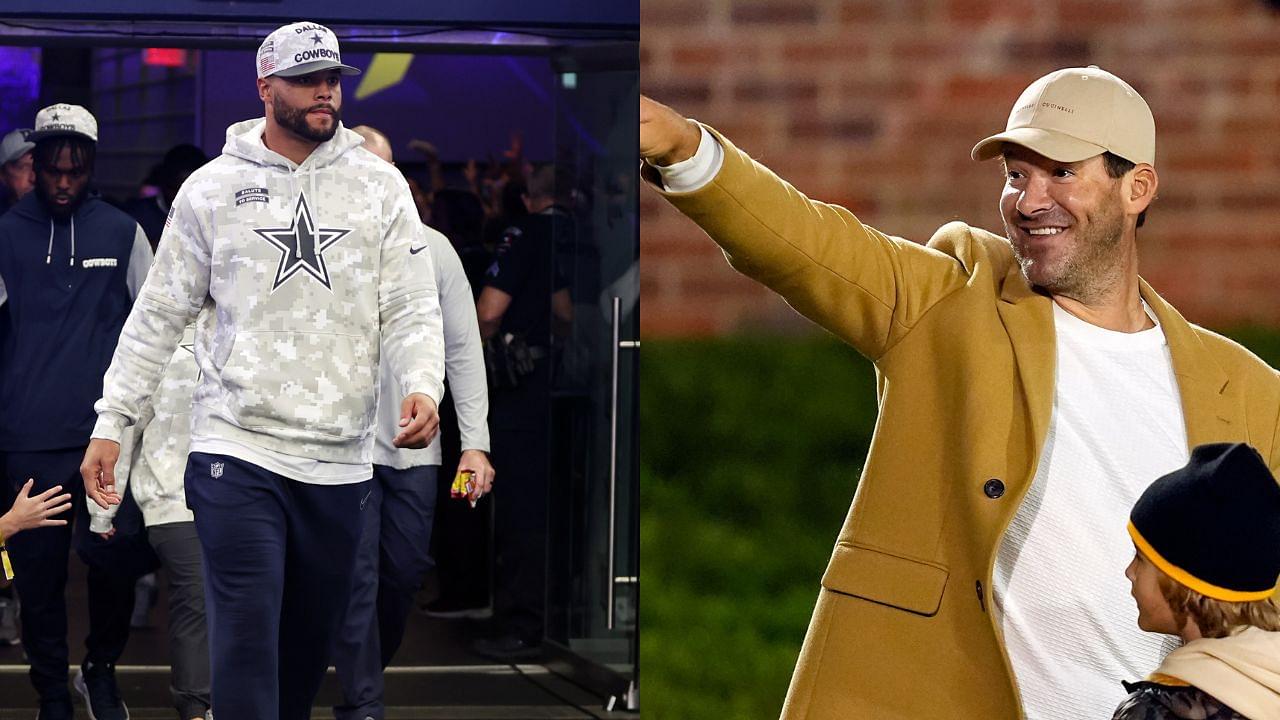 Dak Prescott and Tony Romo