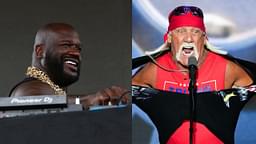 Shaquille O’Neal (L), Hulk Hogan (R)