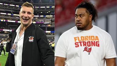 Rob Gronkowski and Vita Vea