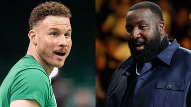 Blake Griffin (L) Kendrick Perkins (R)